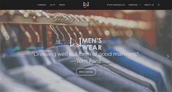Desktop Screenshot of jwmenswear.com